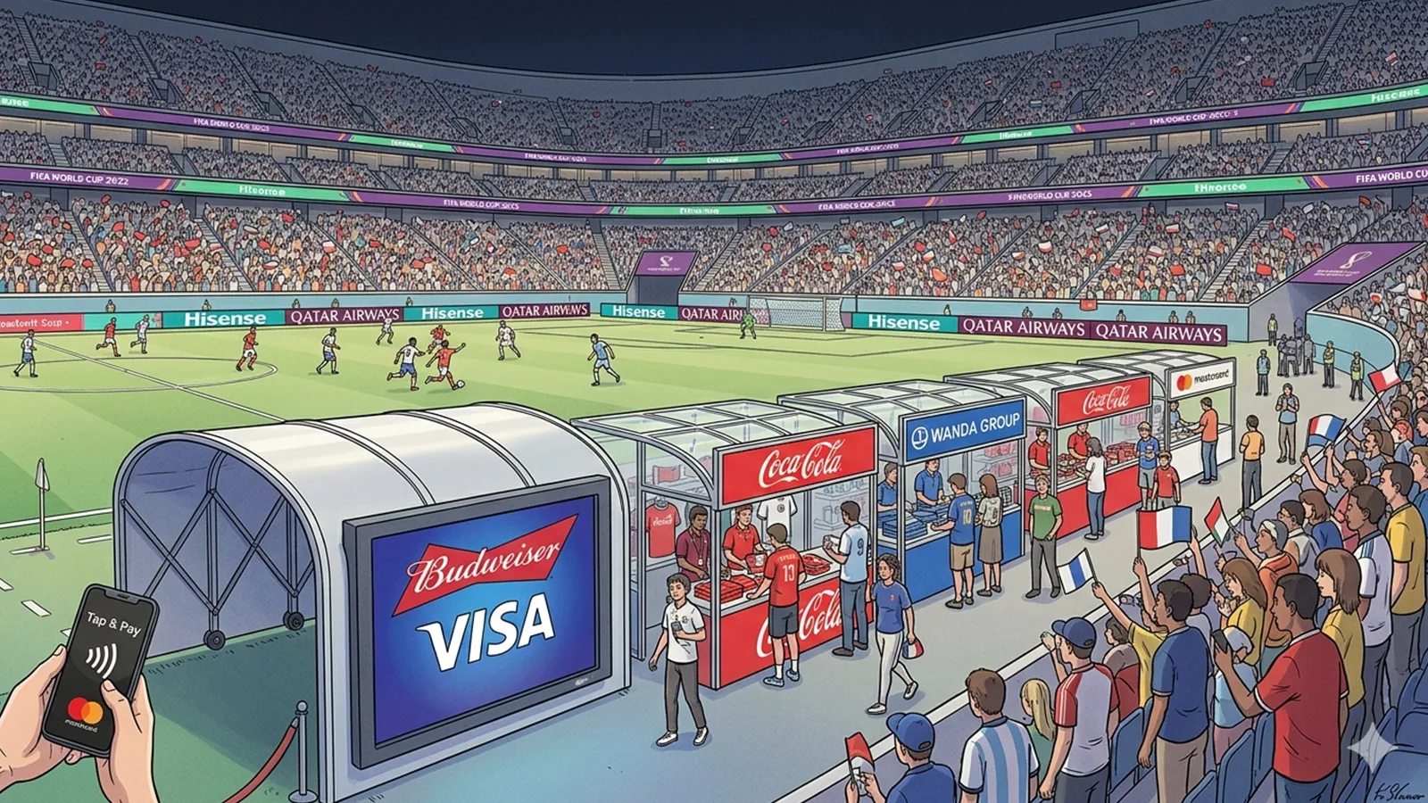 ワールドカップスポンサーの関与構造をAIの考察で比較する記事のサムネイル